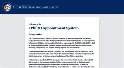 appt philsys gov ph|ePhilID Appointment System .